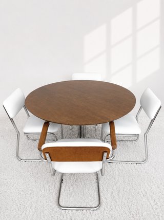 SILLAS VINTAGE CANTILEVER INVERTIDO. 70s