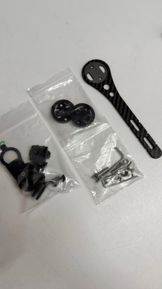 Soporte ciclocomputador carbono manillar ciclismo