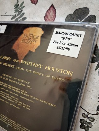 CD Mariah Carey, Whitney Houston, When You Believe