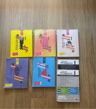 Libros de texto de 1º Bachiller.