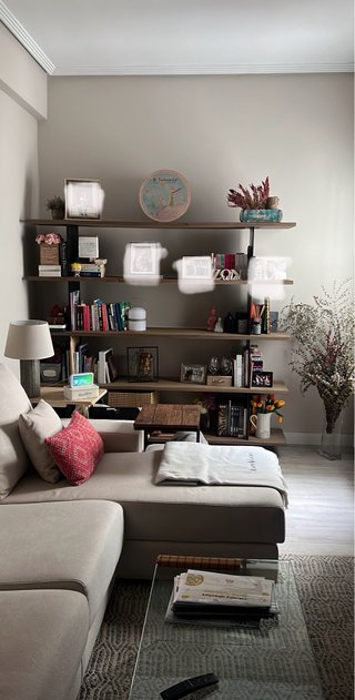 Librería Maisons du Monde madera y metal