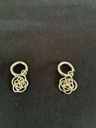 Conjunto Plata Ley Circonitas Duran Flor