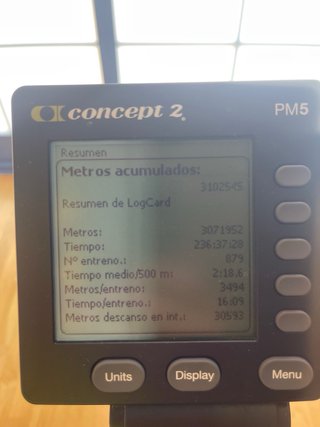 Remo ergómetro Concept 2 PM5