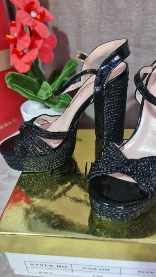 Sandalias Tulipano Negras Talla 36