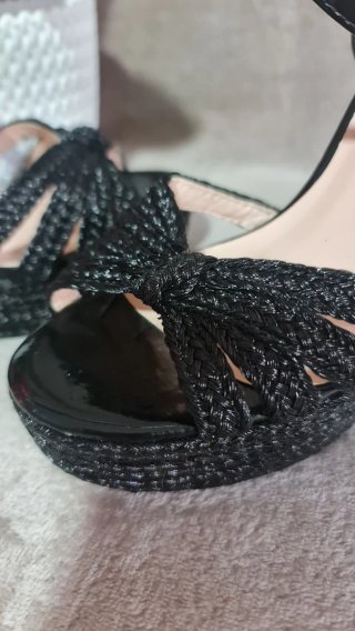 Sandalias Tulipano Negras Talla 36