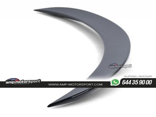 PESTAÑA / ALERÓN TRASERO PARA MERCEDES GLC COUPE C253 15-22 LOOK AMG NEGRO BRILLO