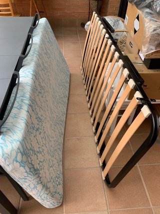 Somier plegable con colchón