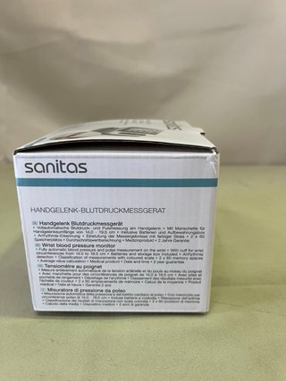 Sanitas SBC 15 Tensiómetro de Muñeca