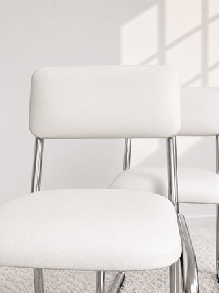 SILLAS VINTAGE CANTILEVER INVERTIDO. 70s
