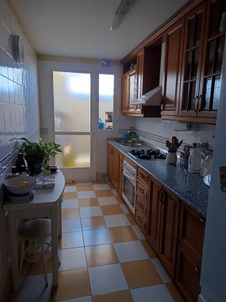 Cocina completa madera y conglomerado
