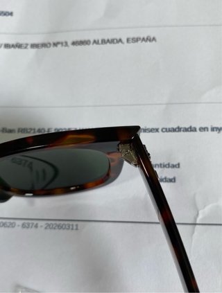 Gafas de Sol Ray-Ban Wayfarer Marrón Leopardo