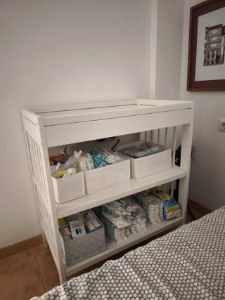 Cambiador Gulliver IKEA blanco