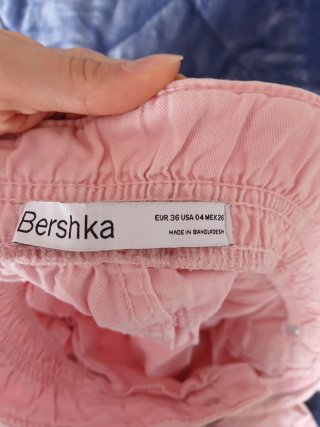 Pantalón cargo rosa