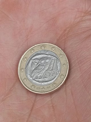 Moneda 1 Euro Grecia 2006