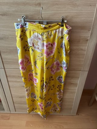 Conjunto Punto Roma Flores Amarillo