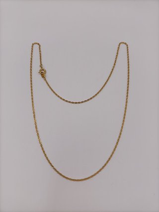 Cadena Oro 18k -Forzada- 3,10gr- 46cm