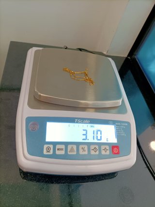 Cadena Oro 18k -Forzada- 3,10gr- 46cm