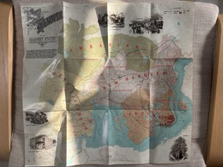 Mapa Red Dead Redemption II Rockstar Games