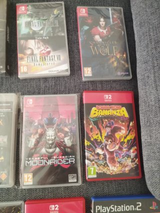 Lote Juegos Switch, PS3, PS2, NES