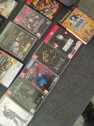 Lote Juegos Switch, PS3, PS2, NES