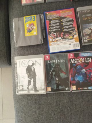 Lote Juegos Switch, PS3, PS2, NES