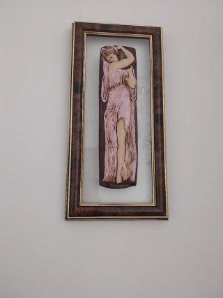 Cuadro decorativo figura mujer antigua