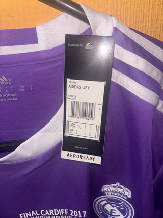Camiseta Real Madrid C. Ronaldo Morada 16/17 L