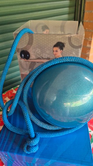 Pelota y Cuerda Gimnasia Rítmica Amaya