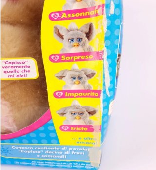Furby nuevo sin abrir 2005 Sand antiguo Italiano