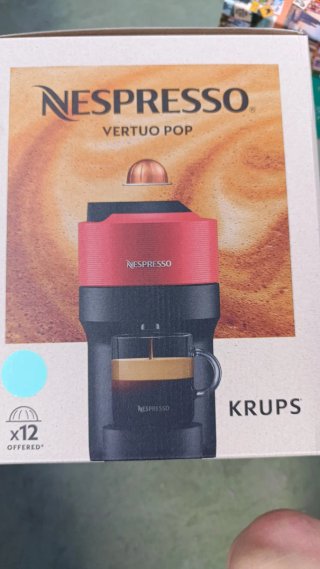 Cafetera Krups Nespresso Vertuo Pop
