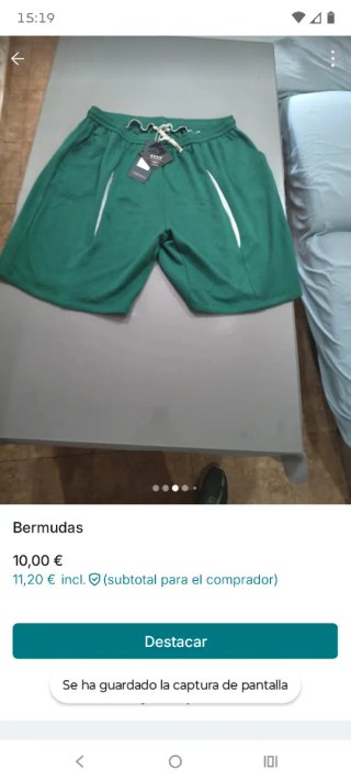 Bermudas verdes
