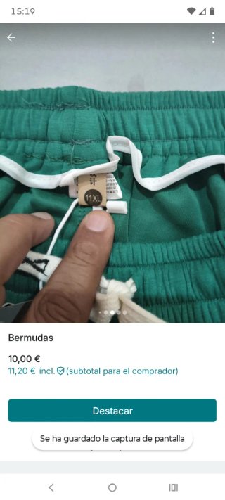 Bermudas verdes