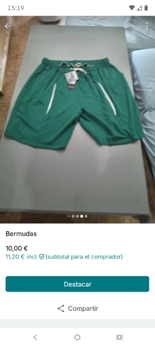 Bermudas verdes