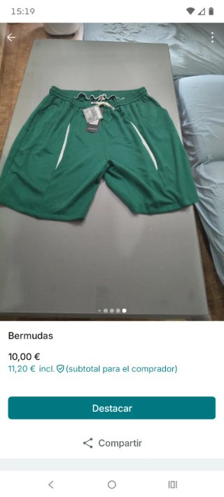 Bermudas verdes
