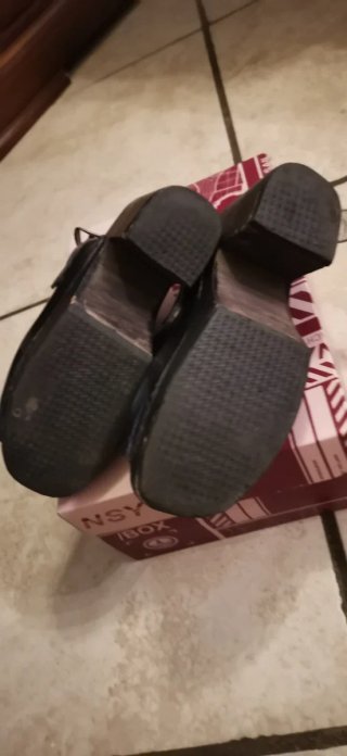 Scarpe in vera pelle nere tg 38