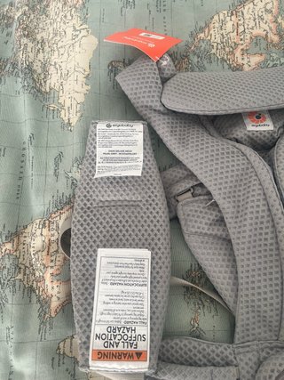 Mochila Ergobaby Omni Deluxe Gris NUEVO