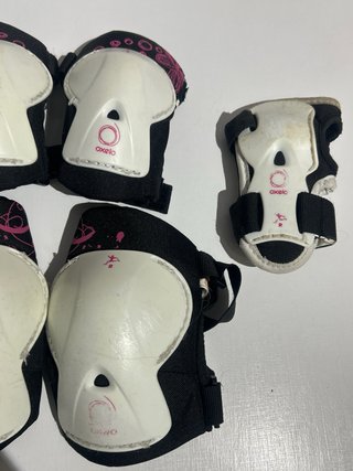 Protecciones Patinaje Niña Rodillas Codos Manos