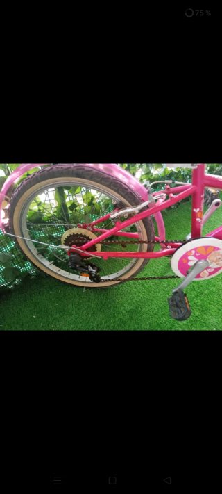Bicicleta infantil rosa