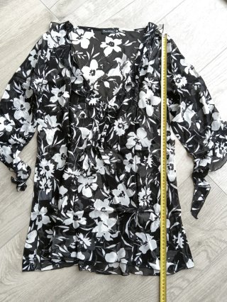 Miniabito/blusa vedo non vedo