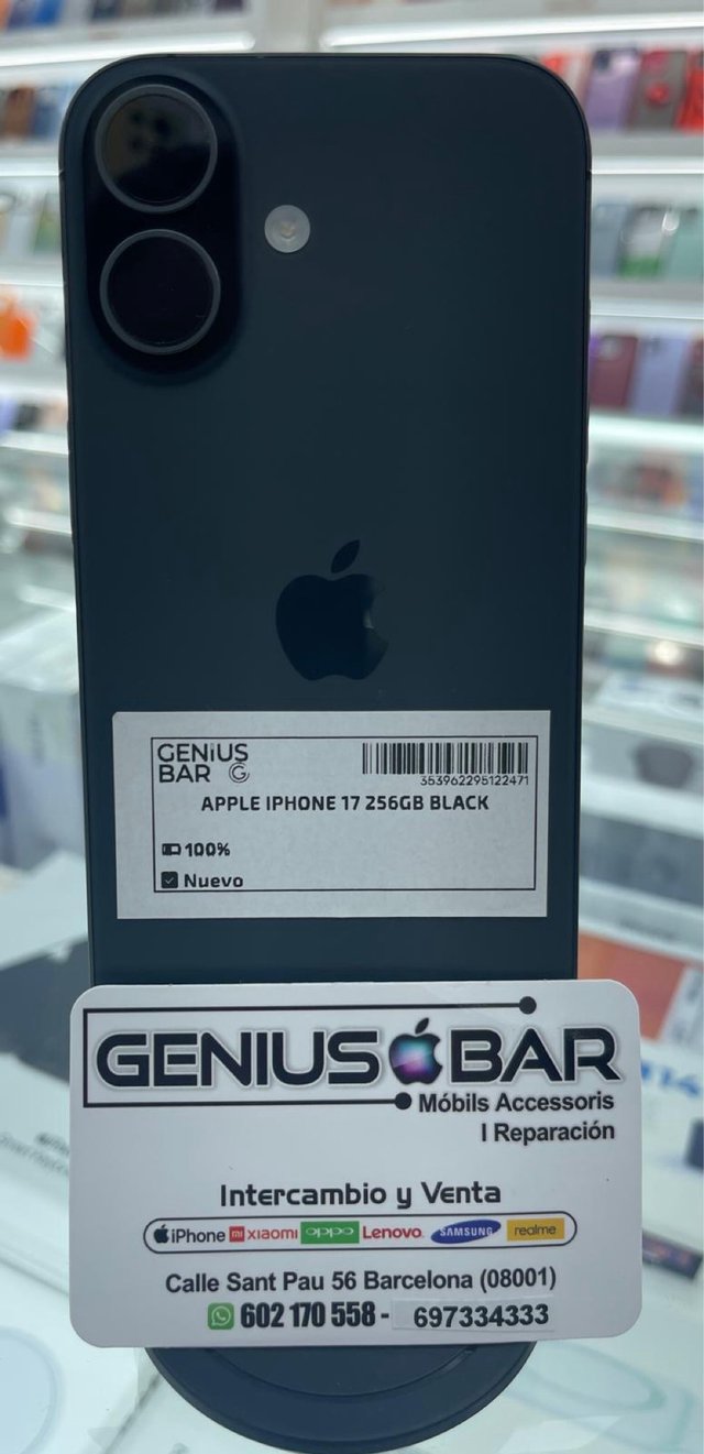 iPhone 17 256GB Negro