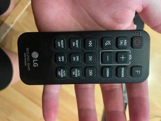 Barra de Sonido LG Negra SK1D