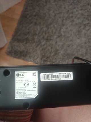 Barra de Sonido LG Negra SK1D