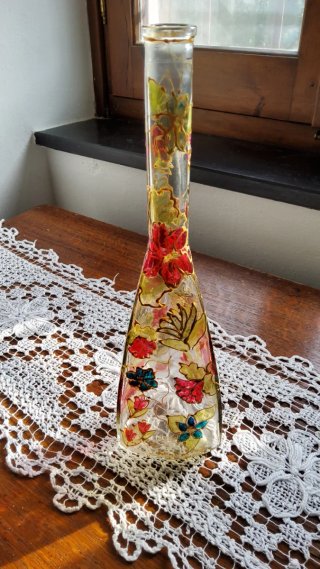 Set 2 Bottiglie Vintage Decorative
