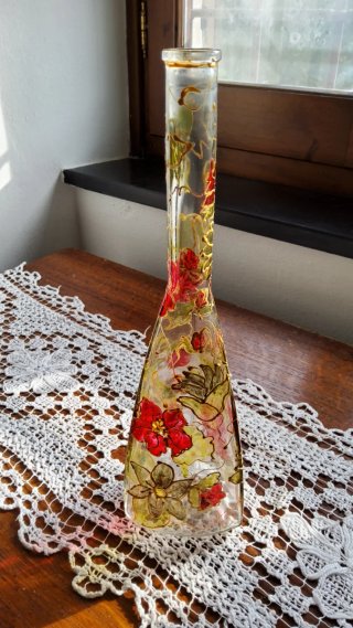 Set 2 Bottiglie Vintage Decorative