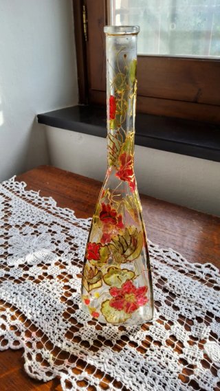 Set 2 Bottiglie Vintage Decorative