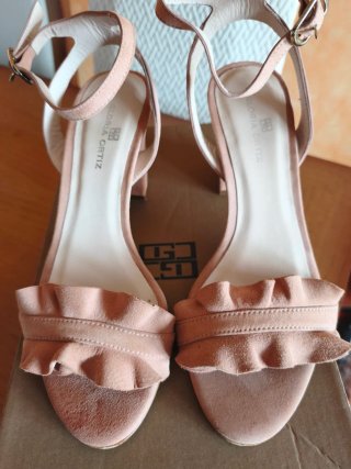 Sandalias Gloria Ortiz Rosa