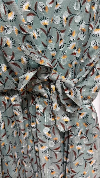 Vestido estampado floral