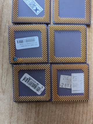 CPU AMD K6-2 333MHz Vintage 1998