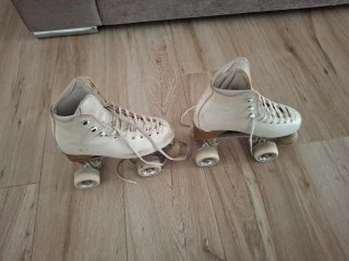 Patines artísticos blancos talla 245