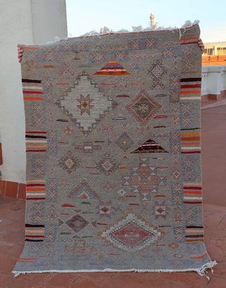 Alfombra Marroquí Kilim Bereber